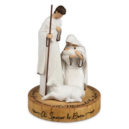 LIGHTHOUSE CHRISTIAN PRODUCTS Lighthouse Christian Products 161937 A Savior is Born Sculpture 161937